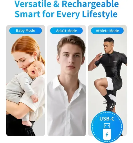 Báscula Inteligente Con App Y Medición Corporal Negro