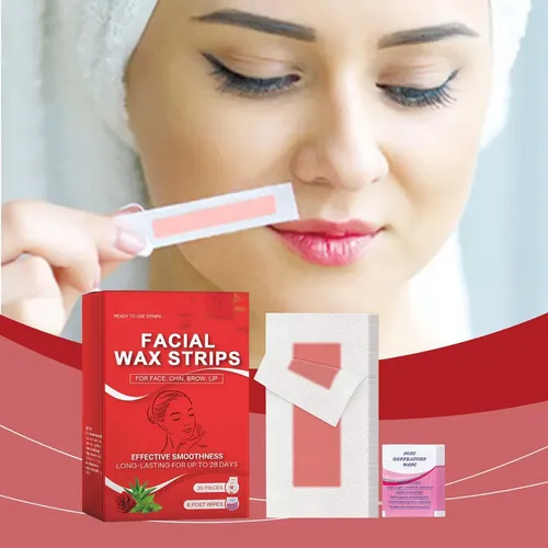 Tiras De Cera Para Cara Cera Depilatoria Depilación Facial