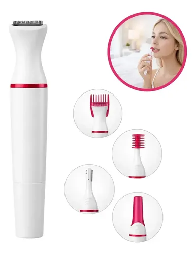 Depiladora Afeitadora Mujer 5 En 1 Facial Corporal Sin Dolor