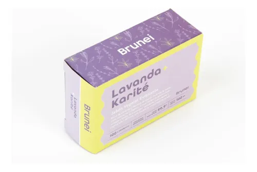 Jabón Vegetal Exfoliante Brunei Beauty 3u X 100g