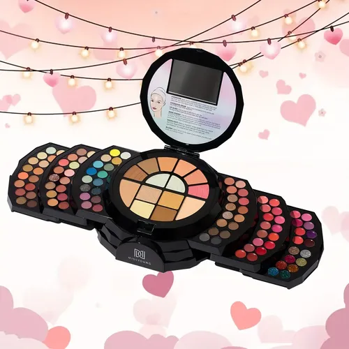 Set De Maquillaje De 109 Colores, Marrón Baya, 48 Sombras De