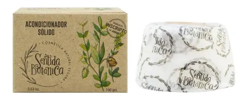 Sentida Botánica Shampoo Solido Secos + Acondicionador 100g