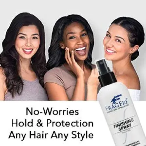 Spray Fuerte Fijador Cabello Fragfre 8 Oz Sin Fragancia