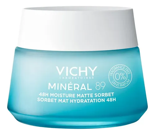 Vichy Mineral 89 48h Moisture Matte Sorbet Gel Hidratante X