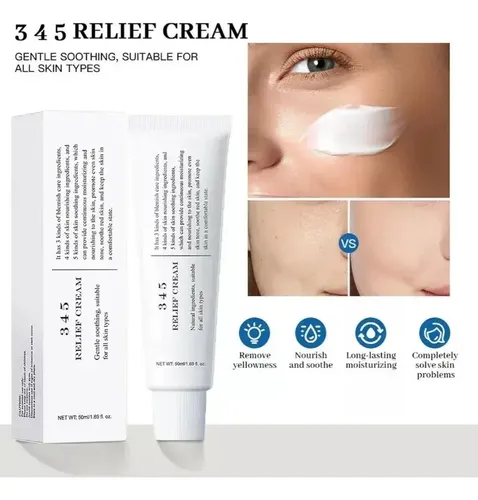 Crema De Alivio Mz 345, Crema Reparadora Intensiva 345 Todo Tipo De Piel
