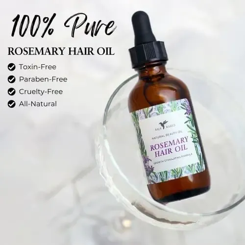 Aceite De Romero Para El Crecimiento Del Cabello De Baja Bas