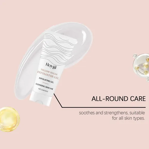 Gel Exfoliante Suave Hoygi Para Rostro Y Cuerpo