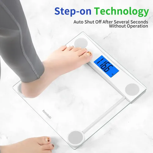 Báscula De Baño Digital Homebuds De Alta Precisión De 182 Kg