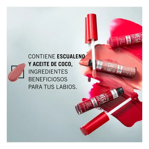 Labial Líquido Rimmel Lasting Mega Matte Color 940 Rock Me Purple