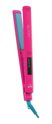 Planchita De Pelo Gama Elegance Bloom Ion Plus Led Color Rosa
