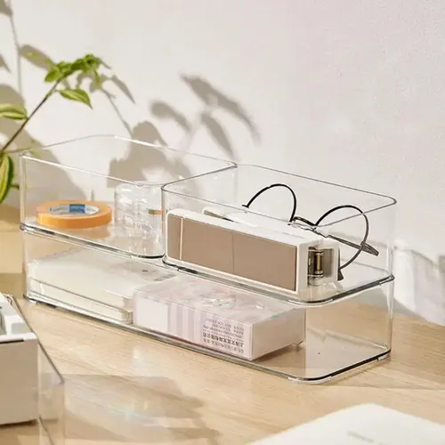 Juego De Cajas Organizadoras De Cajones Transparentes, 25 Un