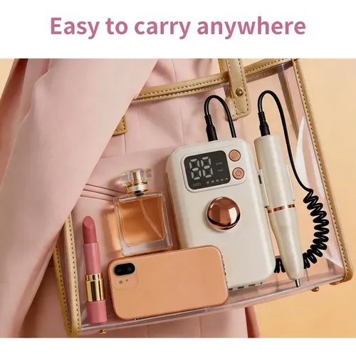Kit De Taladro Eléctrico Para Uñas, Lima De Uñas Recargable