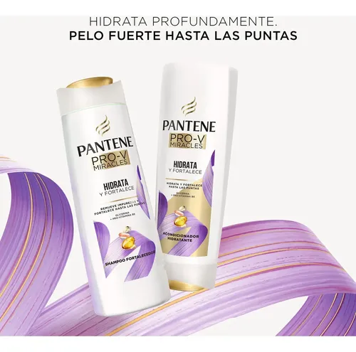Shampoo Fortalecedor Pantene Pro-V Miracles Hidrata y Fortalece 700 ml