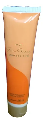 Loción Avon Far Away Endless Sun 90 Ml Tubo Perfumada