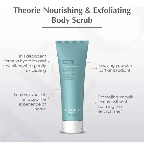 Exfoliante Corporal Theorie, Nutritivo Y Exfoliante, 200 Ml,
