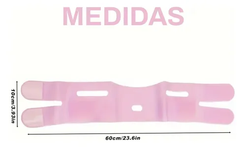 Mascarilla Faja Lifting Facial Complemento Belleza Diario