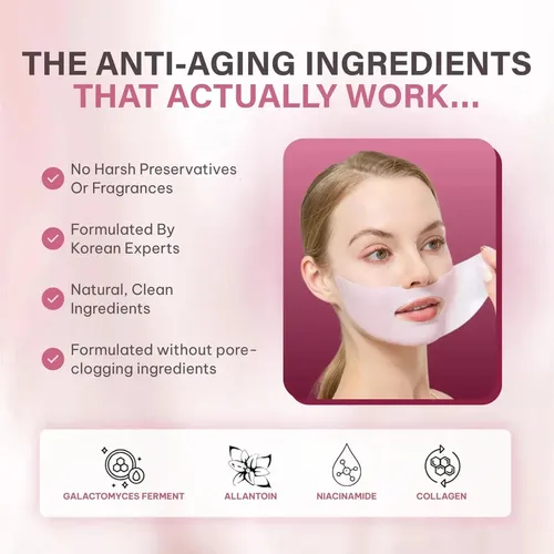 Mascarilla De Colágeno Para Reafirmar La Piel, Caja De 4