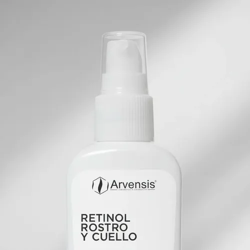 Crema Facial Retinol Rostro Y Cuello Anti Arrugas Arvensis
