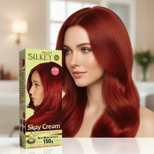 Kit Skay Cream Silkey Coloracion Alto Rendimiento X150