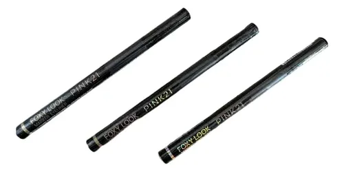 Delineador Marcador Para Ojos Foxy Look Pink 21 Negro