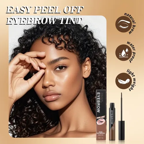 Gel Para Cejas Ursoulney Peeloff Resistente Al Agua  Marró