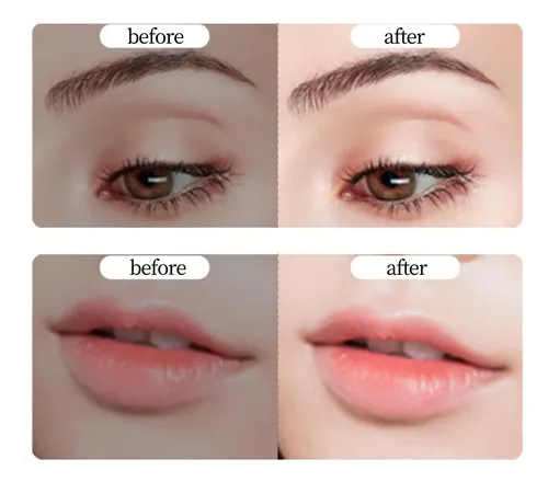 4 Espejo De Maquillaje Compacto Pequeño Con Luz 4 Piezas