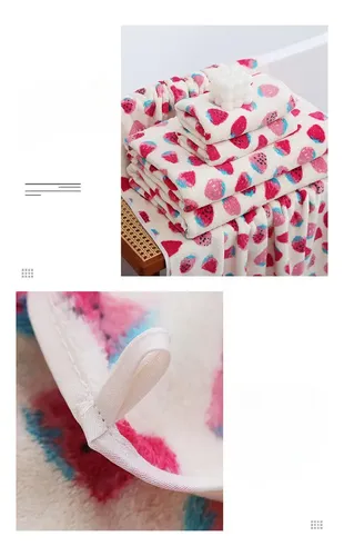 Bb Juego De Toallas De Baño Y Gorro De Ducha Fresa, 3. //