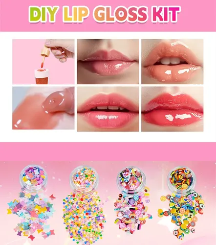 Kit De Brillo Labial Infantil For Hacer Tú Mismo
