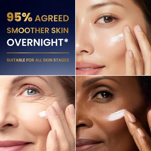 Crema De Noche Arvesa Para Mujeres Con Retinol Y Péptidos Día/noche