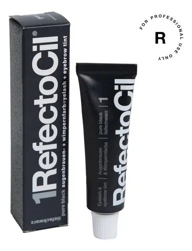 Tintura Pestañas/cejas Refectocil Pure Black 15ml