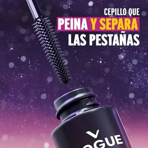 Máscara De Pestañas Vogue Pestañas Al Infinitto Negro Int