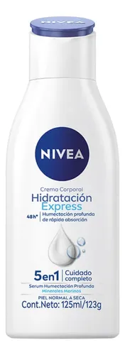 Nivea Body X125 Hidratacion Express 5en1