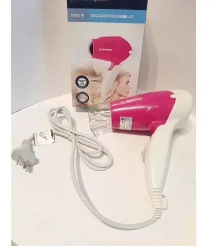 Secador De Pelo Para Viaje Rosa Barbie Westinghouse 1000w