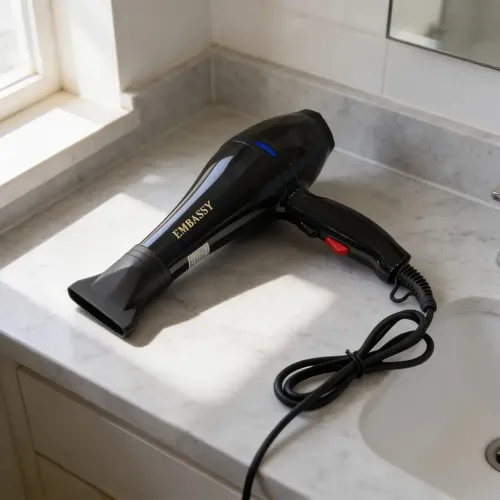 Secador De Pelo Profesional 1800w Frio Calor 2 Velocidades Color Negro