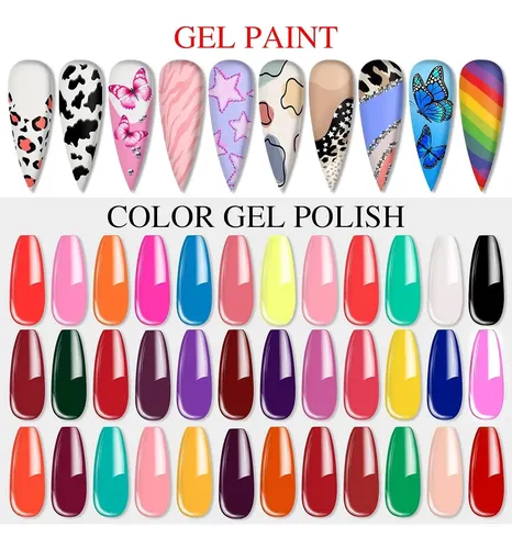 Kit Gel 36 Colores Saviland Para Uñas