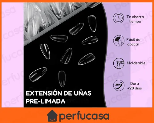 Tips City Girl Soft Gel Uñas Postizas Press On Prelimadas