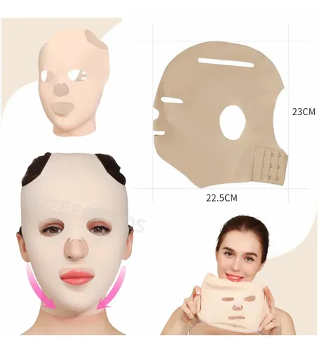 Vendaje Adelgazante Facial Transpirable Máscara Reductora