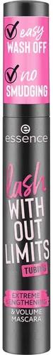 Máscara de pestañas Lash Without Limits Tubing Essence