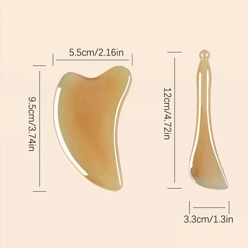 Skin Scraping Resin Gua Sha Massage Board Guasha Plate Face