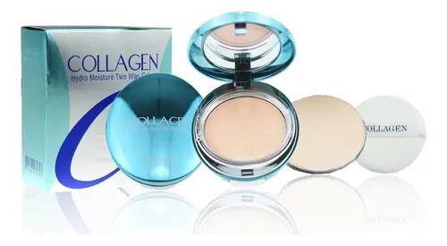 Polvo Compacto De Maquillaje Enough Colágeno Hidro Spf25