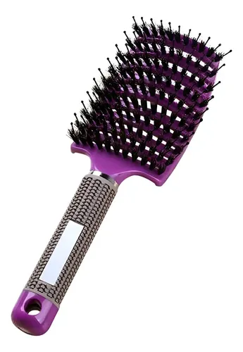 Cxre Cepillo De Cerdas Jabalí Y Nailon Para Cabello Liso, Ce