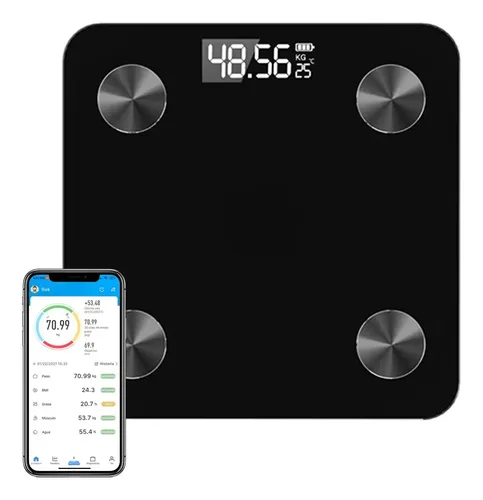 2026 Báscula Recargable Bluetooth Análisis Corporal