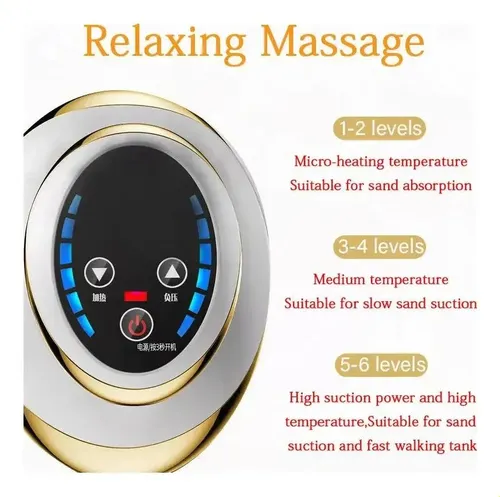 Zmasajeador Eléctrico Rrr Gua Sha Con Ventosas Y Aceites B
