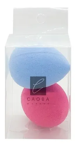 Set X2 Esponjas Mini Blender Para Maquillaje