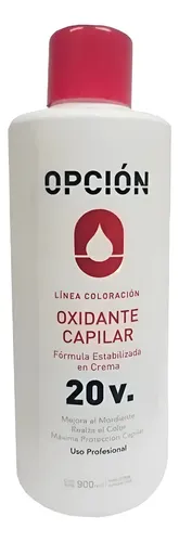 Oxidante Crema Tintura Pelo Opcion Profesional 10 20 30vol