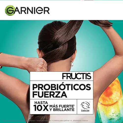 Acondicionador Fructis Probióticos Fuerza 350Ml Garnier