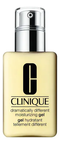 Gel hidratante Clinique radicalmente diferente con bomba, tiempo de aplicación: día, tipo de piel grasa