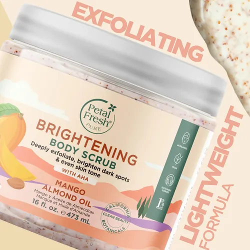 Exfoliante Corporal Petal Fresh Pure Brightening Mango & Alm
