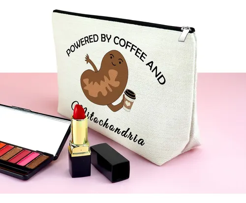 Regalo Para Los Amantes De La Cafeína Bolsa De Maquillaje Re