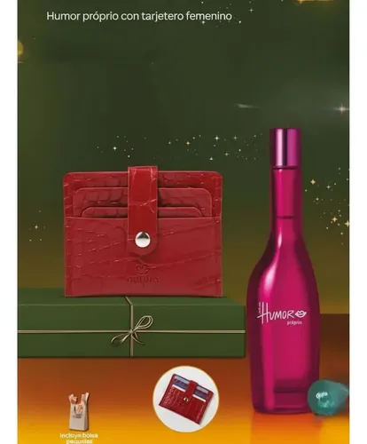 Natura Humor Próprio 75ml Eau De Toilette Mujer+tarjetero